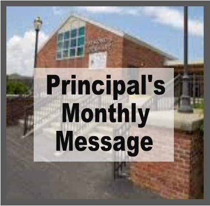 Principal's Monthly Message
